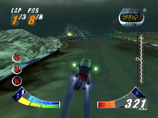 Extreme-G XG2 (USA) In game screenshot